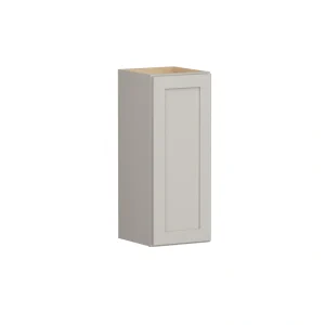 Shenandoah PRO Express Breckenridge 12-in W x 30.125-in H x 12-in D Stone Full Overlay Wall Fully Assembled Plywood Cabinet (Recessed Panel Shaker Door Style)