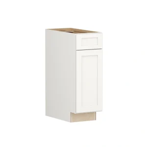 Shenandoah PRO Express Breckenridge 12-in W x 34.5-in H x 24-in D Linen Full Overlay 1-Drawer Base Fully Assembled Plywood Cabinet (Recessed Panel Shaker Style)