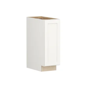 Shenandoah PRO Express Breckenridge 12-in W x 34.5-in H x 24-in D Linen Full Overlay Base Fully Assembled Plywood Cabinet (Recessed Panel Shaker Door Style)