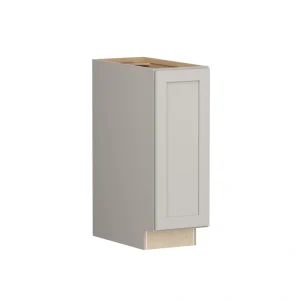 Shenandoah PRO Express Breckenridge 12-in W x 34.5-in H x 24-in D Stone Full Overlay Base Fully Assembled Plywood Cabinet (Recessed Panel Shaker Door Style)