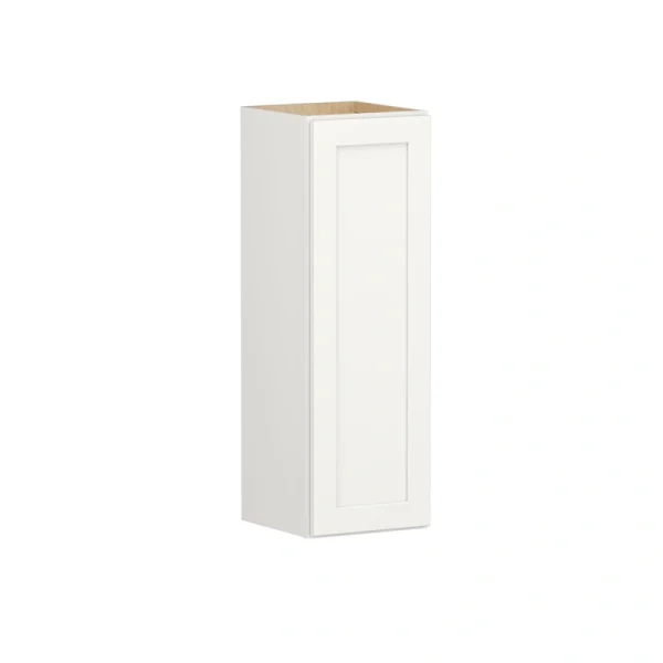 Shenandoah PRO Express Breckenridge 12-in W x 36.125-in H x 12-in D Linen Full Overlay Wall Fully Assembled Plywood Cabinet (Recessed Panel Shaker Door Style)