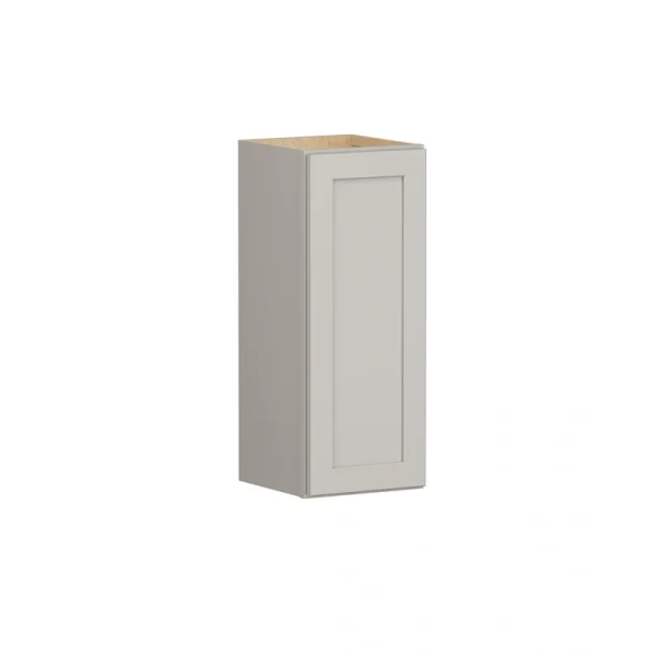 Shenandoah PRO Express Breckenridge 12-in W x 36.125-in H x 12-in D Stone Full Overlay Wall Fully Assembled Plywood Cabinet (Recessed Panel Shaker Door Style)