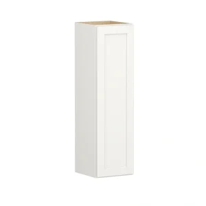 Shenandoah PRO Express Breckenridge 12-in W x 42.125-in H x 12-in D Linen Full Overlay Wall Fully Assembled Plywood Cabinet (Recessed Panel Shaker Door Style)