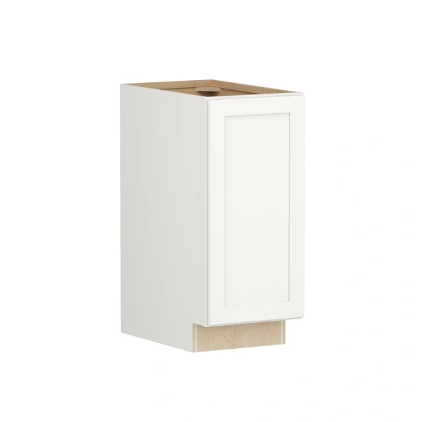 Shenandoah PRO Express Breckenridge 15-in W x 34.5-in H x 24-in D Linen Full Overlay Base Fully Assembled Plywood Cabinet (Recessed Panel Shaker Door Style)