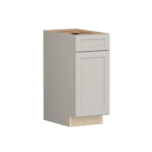 Shenandoah PRO Express Breckenridge 15-in W x 34.5-in H x 24-in D Stone Full Overlay 1-Drawer Base Fully Assembled Plywood Cabinet (Recessed Panel Shaker Style)