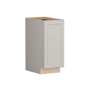 Shenandoah PRO Express Breckenridge 15-in W x 34.5-in H x 24-in D Stone Full Overlay Base Fully Assembled Plywood Cabinet (Recessed Panel Shaker Door Style)