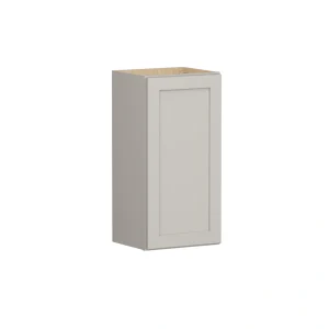Shenandoah PRO Express Breckenridge 15-in W x 36.125-in H x 12-in D Stone Full Overlay Wall Fully Assembled Plywood Cabinet (Recessed Panel Shaker Door Style)