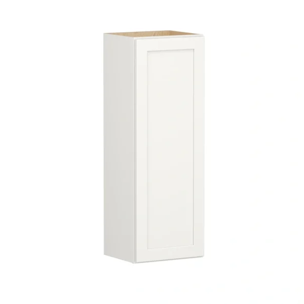 Shenandoah PRO Express Breckenridge 15-in W x 42.125-in H x 12-in D Linen Full Overlay Wall Fully Assembled Plywood Cabinet (Recessed Panel Shaker Door Style)