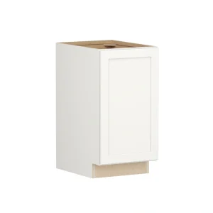 Shenandoah PRO Express Breckenridge 18-in W x 34.5-in H x 24-in D Linen Full Overlay Base Fully Assembled Plywood Cabinet (Recessed Panel Shaker Door Style)
