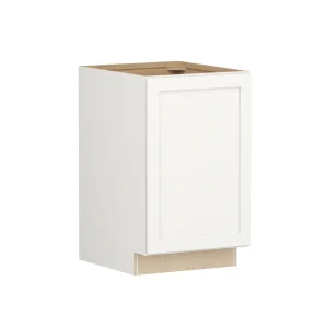 Shenandoah PRO Express Breckenridge 21-in W x 34.5-in H x 24-in D Linen Full Overlay Blind Base Fully Assembled Plywood Cabinet (Recessed Panel Shaker Door Style)