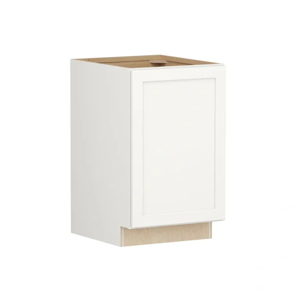 Shenandoah PRO Express Breckenridge 21-in W x 34.5-in H x 24-in D Linen Full Overlay Blind Base Fully Assembled Plywood Cabinet (Recessed Panel Shaker Door Style)
