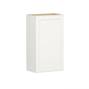 Shenandoah PRO Express Breckenridge 21-in W x 36.125-in H x 12-in D Linen Full Overlay Wall Fully Assembled Plywood Cabinet (Recessed Panel Shaker Door Style)