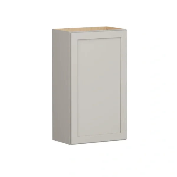 Shenandoah PRO Express Breckenridge 21-in W x 36.125-in H x 12-in D Stone Full Overlay Wall Fully Assembled Plywood Cabinet (Recessed Panel Shaker Door Style)
