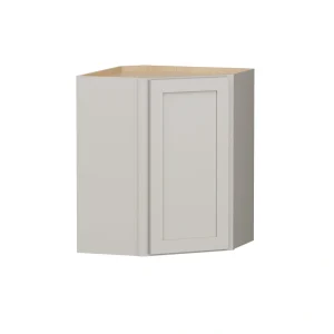Shenandoah PRO Express Breckenridge 24-in W x 30.125-in H x 12-in D Stone Full Overlay Diagonal Corner Wall Fully Assembled Plywood Cabinet (Recessed Panel Shaker Style)