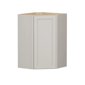 Shenandoah PRO Express Breckenridge 24-in W x 36.125-in H x 12-in D Stone Full Overlay Diagonal Corner Wall Fully Assembled Plywood Cabinet (Recessed Panel Shaker Style)