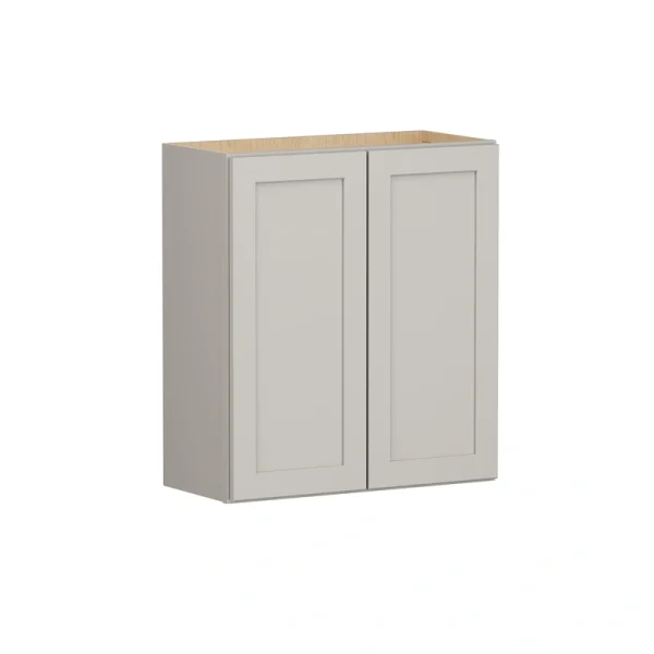 Shenandoah PRO Express Breckenridge 24-in W x 36.125-in H x 12-in D Stone Full Overlay Wall Fully Assembled Plywood Cabinet (Recessed Panel Shaker Door Style)