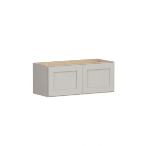 Shenandoah PRO Express Breckenridge 30-in W x 12.125-in H x 12-in D Stone Full Overlay Wall Fully Assembled Plywood Cabinet (Recessed Panel Shaker Door Style)