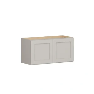 Shenandoah PRO Express Breckenridge 30-in W x 15.125-in H x 12-in D Stone Full Overlay Wall Fully Assembled Plywood Cabinet (Recessed Panel Shaker Door Style)
