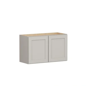Shenandoah PRO Express Breckenridge 30-in W x 18.125-in H x 12-in D Stone Full Overlay Wall Fully Assembled Plywood Cabinet (Recessed Panel Shaker Door Style)