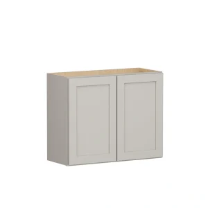 Shenandoah PRO Express Breckenridge 30-in W x 24-in H x 12-in D Stone Full Overlay Wall Fully Assembled Plywood Cabinet (Recessed Panel Shaker Door Style)