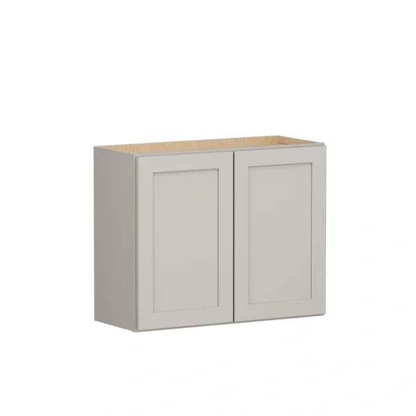 Shenandoah PRO Express Breckenridge 30-in W x 24-in H x 12-in D Stone Full Overlay Wall Fully Assembled Plywood Cabinet (Recessed Panel Shaker Door Style)