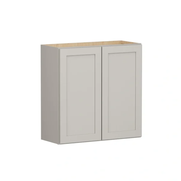 Shenandoah PRO Express Breckenridge 30-in W x 30.125-in H x 12-in D Stone Full Overlay Wall Fully Assembled Plywood Cabinet (Recessed Panel Shaker Door Style)