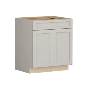 Shenandoah PRO Express Breckenridge 30-in W x 34.5-in H x 24-in D Stone Full Overlay Sink Base Fully Assembled Plywood Cabinet (Recessed Panel Shaker Style)