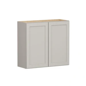 Shenandoah PRO Express Breckenridge 33-in W x 30.125-in H x 12-in D Stone Full Overlay Wall Fully Assembled Plywood Cabinet (Recessed Panel Shaker Door Style)
