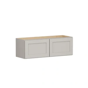 Shenandoah PRO Express Breckenridge 36-in W x 12.125-in H x 12-in D Stone Full Overlay Wall Fully Assembled Plywood Cabinet (Recessed Panel Shaker Door Style)