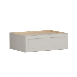 Shenandoah PRO Express Breckenridge 36-in W x 12.125-in H x 24-in D Stone Full Overlay Wall Fully Assembled Plywood Cabinet (Recessed Panel Shaker Door Style)