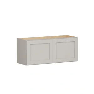 Shenandoah PRO Express Breckenridge 36-in W x 15.125-in H x 24-in D Stone Full Overlay Wall Fully Assembled Plywood Cabinet (Recessed Panel Shaker Door Style)