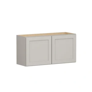 Shenandoah PRO Express Breckenridge 36-in W x 18.125-in H x 12-in D Stone Full Overlay Wall Fully Assembled Plywood Cabinet (Recessed Panel Shaker Door Style)