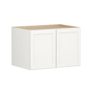 Shenandoah PRO Express Breckenridge 36-in W x 24.5-in H x 24-in D Linen Full Overlay Wall Fully Assembled Plywood Cabinet (Recessed Panel Shaker Door Style)