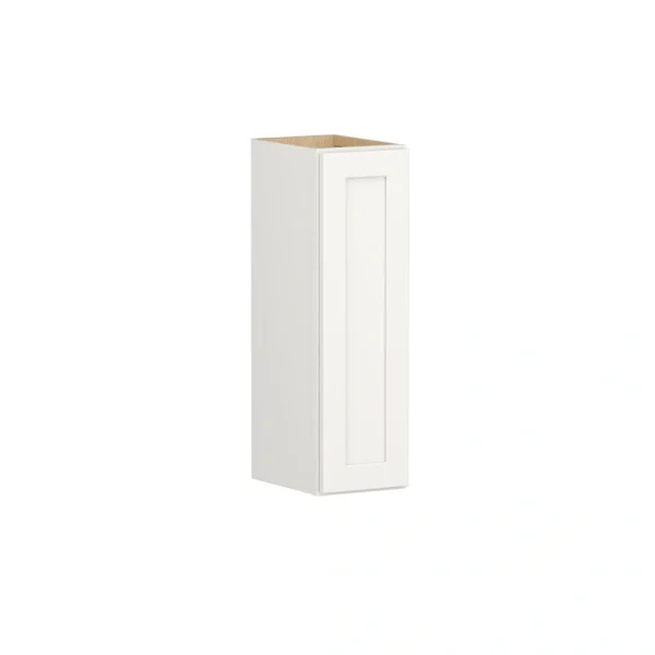 Shenandoah PRO Express Breckenridge 9-in W x 30.125-in H x 12-in D Linen Full Overlay Wall Fully Assembled Plywood Cabinet (Recessed Panel Shaker Door Style)