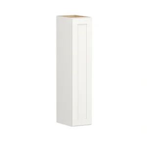 Shenandoah PRO Express Breckenridge 9-in W x 42.125-in H x 12-in D Linen Full Overlay Wall Fully Assembled Plywood Cabinet (Recessed Panel Shaker Door Style)