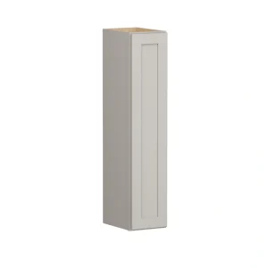 Shenandoah PRO Express Breckenridge 9-in W x 42.125-in H x 12-in D Stone Full Overlay Wall Fully Assembled Plywood Cabinet (Recessed Panel Shaker Door Style)