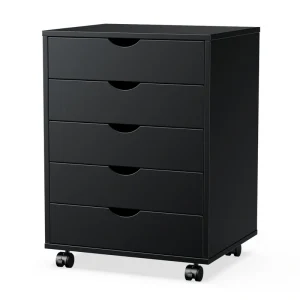 Siavonce Black Office Cabinet T726917771