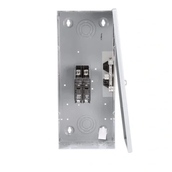 Siemens 100 Amp 2-Space 2-Circuit Small Main Breaker Indoor Load Center Enclosures Type EQ
