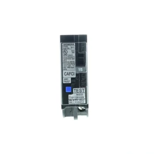 Siemens 15 Amp 1-Pole Combination AFCI Plug-On Neutral Circuit Breaker