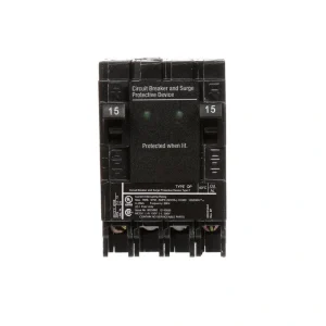 Siemens 15 Amp Single-Pole Type QP Surge Protection Circuit Breaker