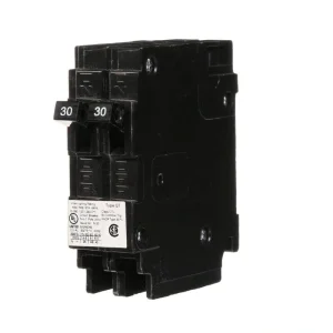 Siemens 2-30 Amp Single-Pole Type QT Tandem-Circuit Breaker