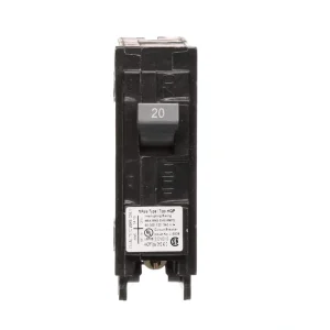 Siemens 20 Amp 1-Pole 65 kA Type HQP Circuit Breaker