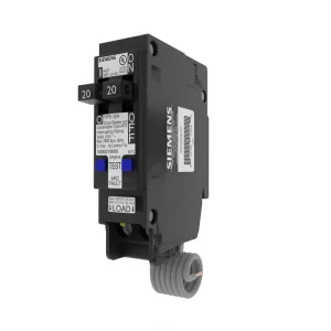Siemens 20 Amp 120-Volt 1-Pole Tandem CAFCI Type QTA Circuit Breaker RBPU