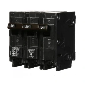 Siemens 20 Amp 3-Pole Type QP Circuit Breaker