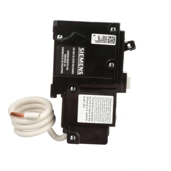 Siemens 25 Amp 2 Pole Type QPF GFCI Circuit Breaker