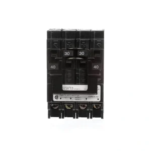 Siemens 40 Amp Double-Pole/30 Amp Double-Pole Circuit Breaker