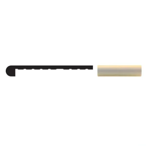 Sill-Rite Standard Streamline 7 in. x 48 in. x 1 in. White Vinyl Window Sill
