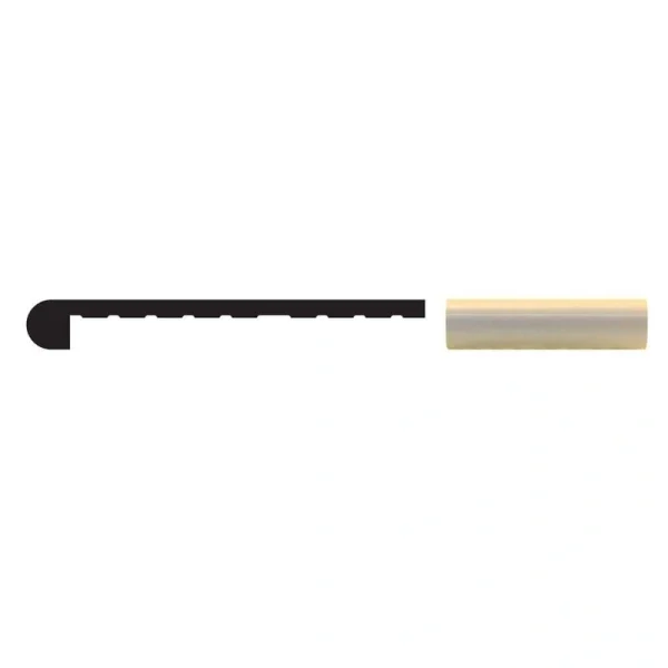 Sill-Rite Standard Streamline 7 in. x 48 in. x 1 in. White Vinyl Window Sill