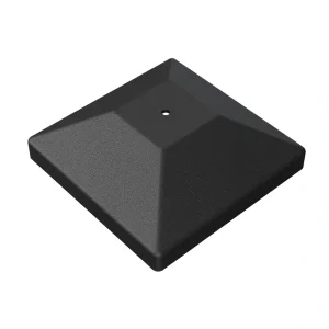 Simpson Strong-Tie 4-in x 4-in Outdoor Accents Composite Plastic, Black Composite Deck Post Cap