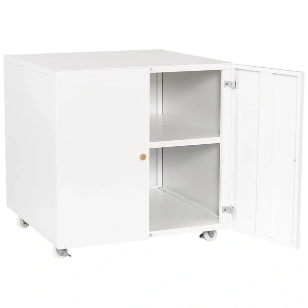 SINOFURN White 23.6-in File Cabinet T726917370